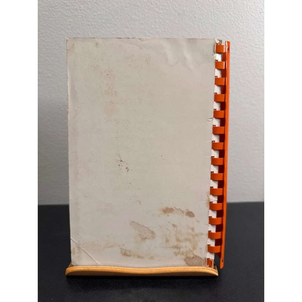 Vintage 1958 Treasures Old & New Cookbook S.F.V. Womens Committee Spiral Bound